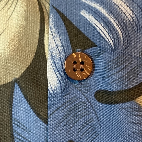 Men’s Brandini button up Hawaiian shirt XXLarge silk island beach resortwear - Picture 4 of 12